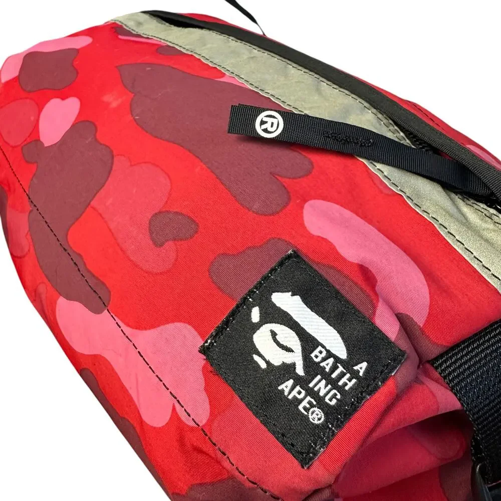 Bape Vintage Red Camo Shoulder Bag